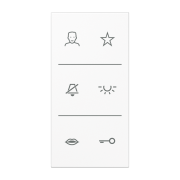 Symbol cover video, SI V6 LS DC WW