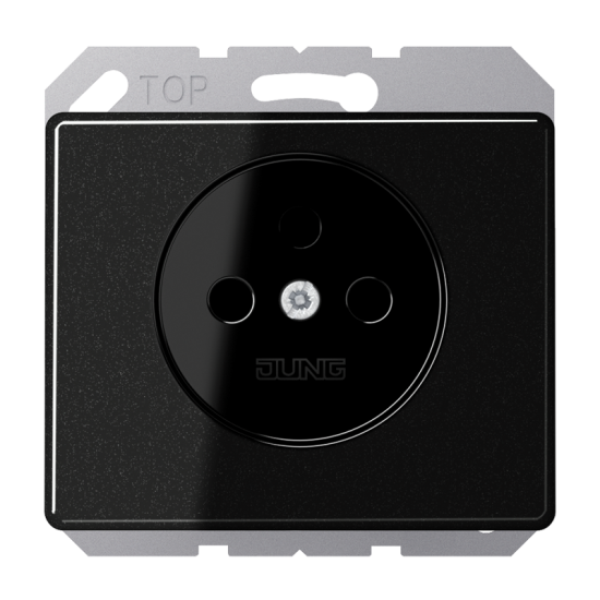 Socket, 2-pole without earth 16 A / 250 V ~, SL 511 KI SW