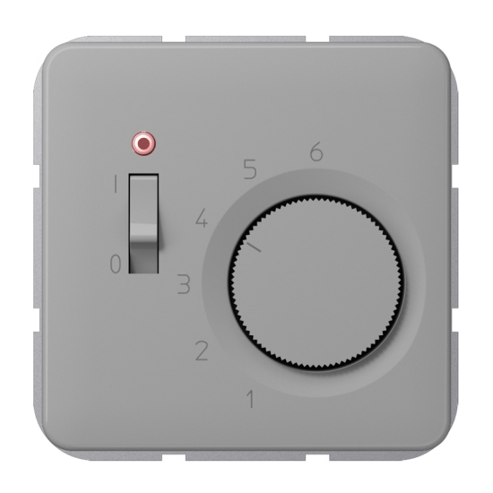 Room thermostat (1-way NC contact), TR CD 231 GR