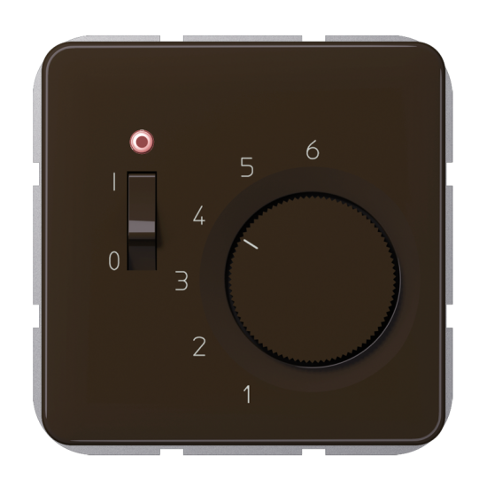 Room thermostat (1-way NC contact), TR CD 241 BR