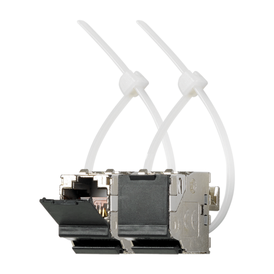 Universal modular jack socket cat. 6A iso, UMA-CAT6A-25